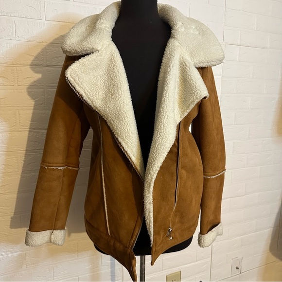 THE FIFTH LABEL Camel JACKET w ivory NWT XS - Picture 2 of 8